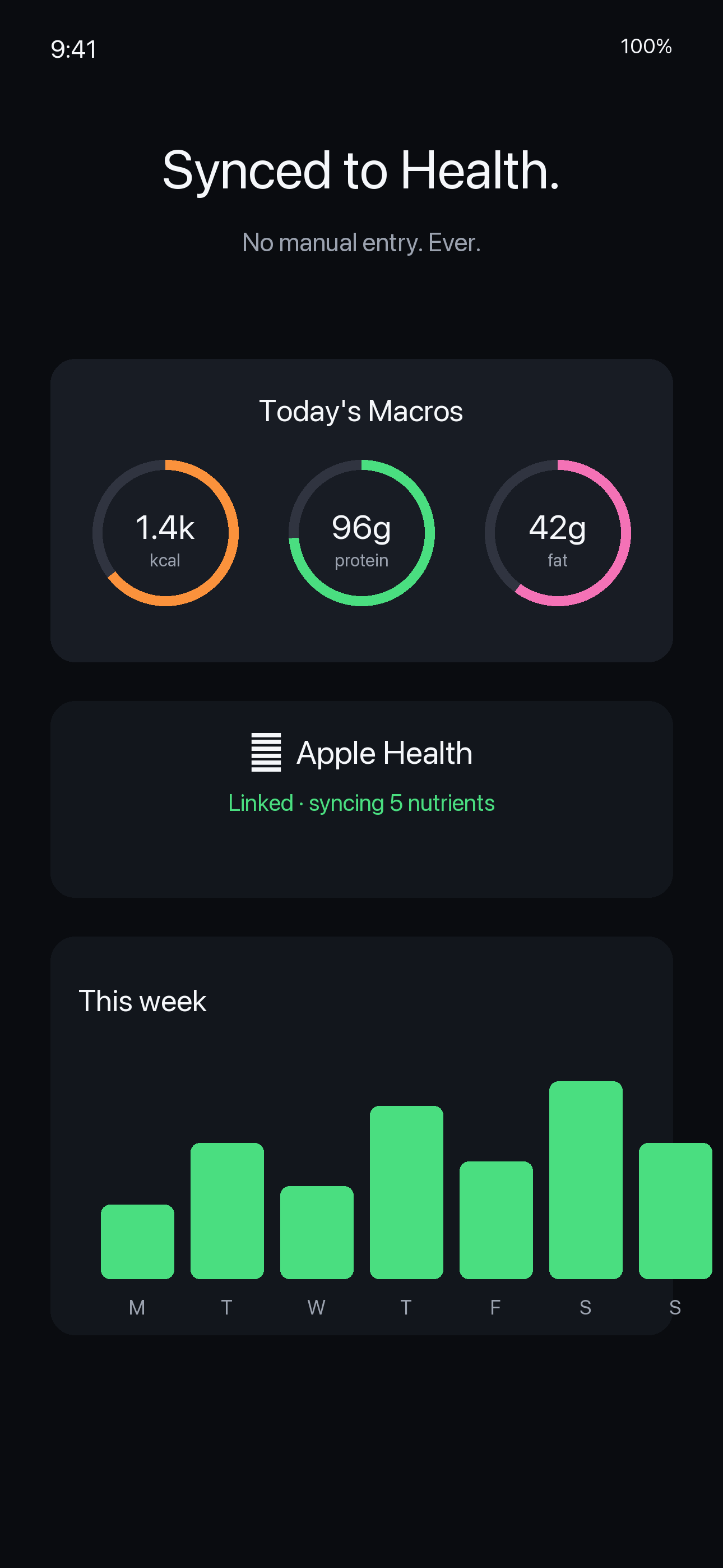 Apple Health integration